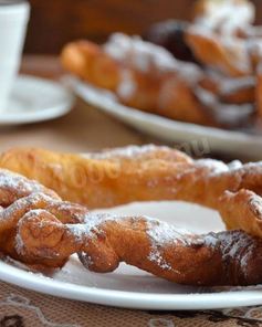 Хворост классический на кефире