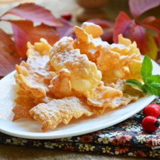 Рецепт хвороста классического