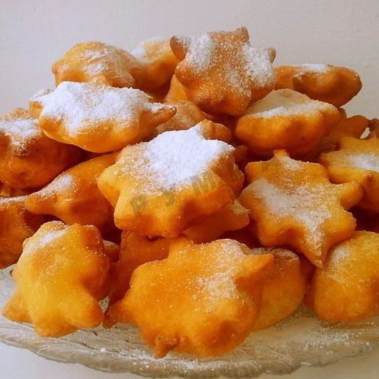 Рецепт хвороста на сметане