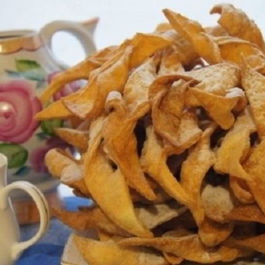 Рецепт хвороста на желтках