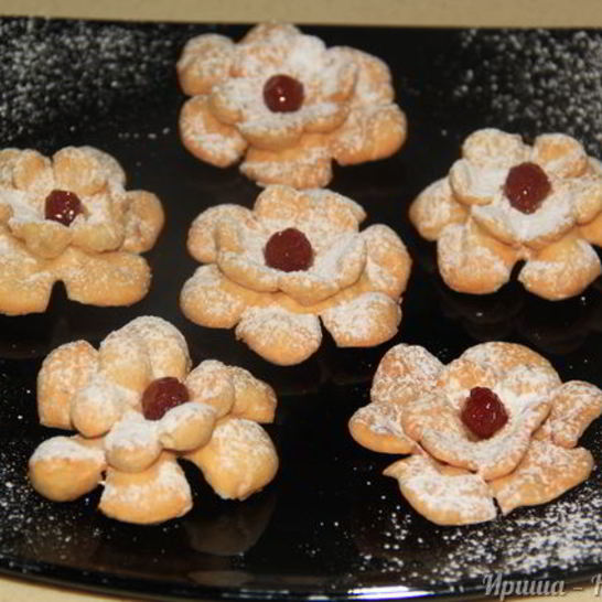 Рецепт хвороста зимние цветы