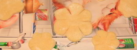 хворост зимние цветы. Шаг 5