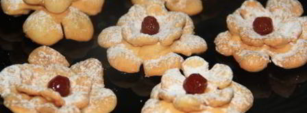 хворост зимние цветы. Шаг 9