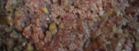 конвертики из слоеного теста с начинкой из мясного фарша и феты. Шаг 2