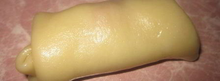 конвертики с морковкой и яблоком. Шаг 8