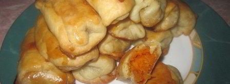 конвертики с морковкой и яблоком. Шаг 10