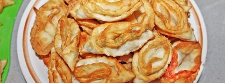 крымская пахлава пляжная медовая — хворост. Шаг 12