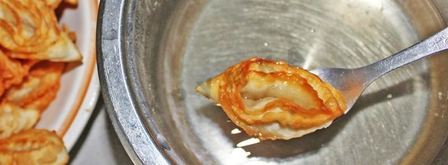 крымская пахлава пляжная медовая — хворост. Шаг 15