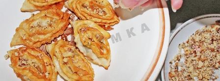 крымская пахлава пляжная медовая — хворост. Шаг 16