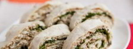 блинчики из лаваша с начинкой. Шаг 4