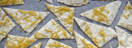 чипсы из лаваша с сыром. Шаг 12