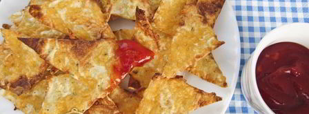 чипсы из лаваша с сыром. Шаг 15