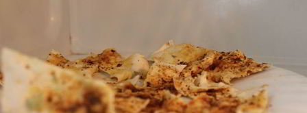 чипсы из лаваша со сметаной и сыром. Шаг 5