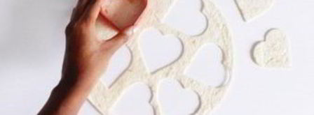 чипсы из лаваша в духовке. Шаг 2