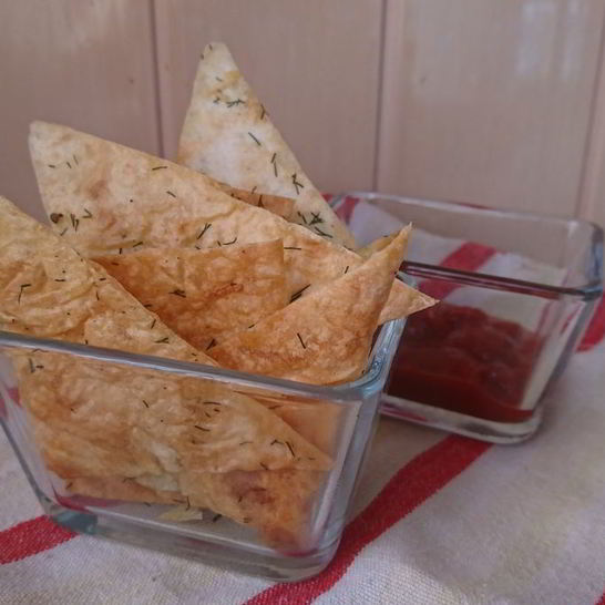 Рецепт чипсов из лаваша