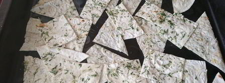 чипсы из лаваша. Шаг 6