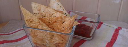 чипсы из лаваша. Шаг 8