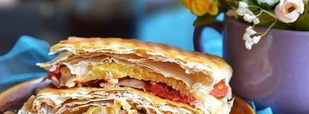 копченые куриные окорочка в лаваше. Шаг 11