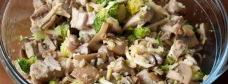 курица с брокколи в лаваше. Шаг 8