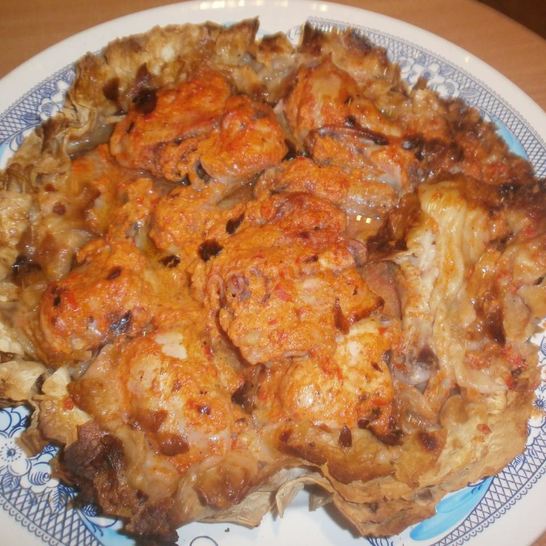 Рецепт курицы в лаваше по-армянски