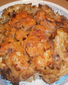 Курица в лаваше по-армянски