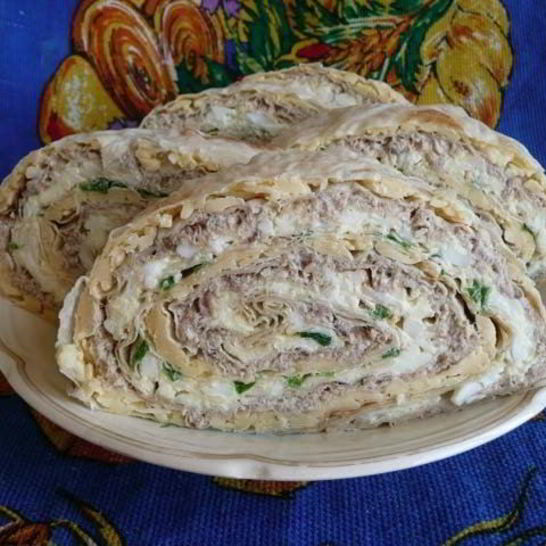 Рецепт лаваша с фаршем