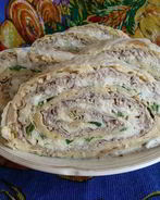 Лаваш с фаршем