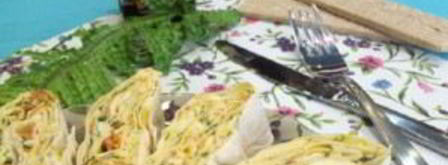 лаваш с курицей и корейской морковкой. Шаг 6