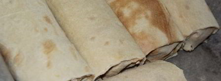 лаваш с курицей и овощами. Шаг 21