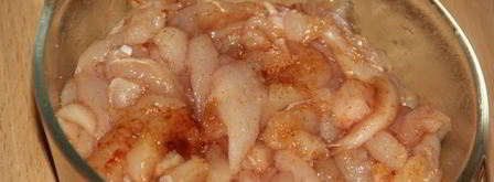 лаваш с курицей и овощами. Шаг 5