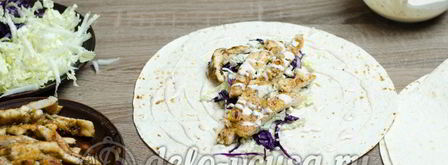 лаваш с курицей. Шаг 12