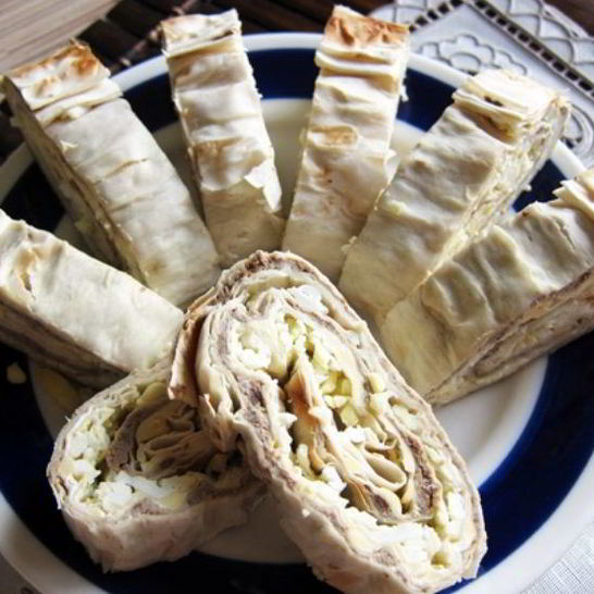 Рецепт лаваша с паштетом