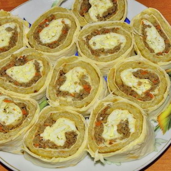 Рецепт лаваша с печенью говяжьей