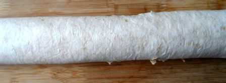 лаваш с рыбой и рисом в духовке. Шаг 5