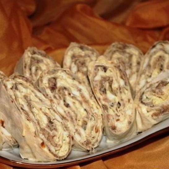 Рецепт лаваша с сайрой