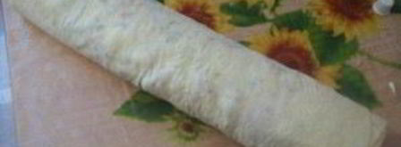 лаваш с сайрой. Шаг 6