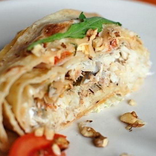 Рецепт лаваша с треской