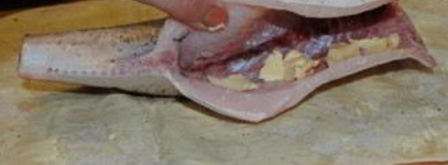 лаваш с треской. Шаг 2