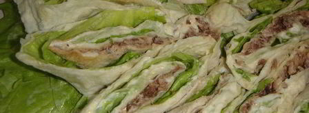 лаваш с тунцом. Шаг 7