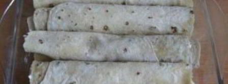 лаваш с творогом сладкий. Шаг 4