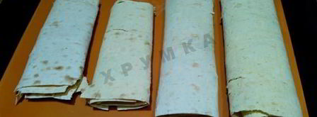 лаваш запеченный с сыром в духовке. Шаг 6