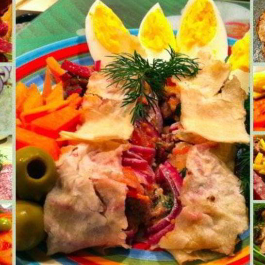 Рецепт мясного лаваша с дымком