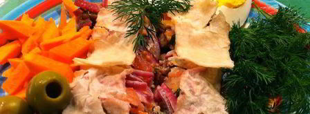 мясной лаваш с дымком. Шаг 8