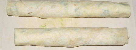 рулетики из лаваша с сыром. Шаг 6