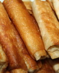 Рулеты из лаваша с полутвердым сыром Три ингредиента — отличный результат