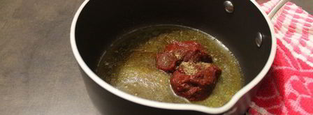 свиная вырезка с овощами в лаваше. Шаг 12