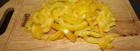 свиная вырезка с овощами в лаваше. Шаг 5