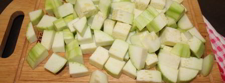 свиная вырезка с овощами в лаваше. Шаг 6