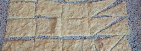 сырные чипсы из лаваша. Шаг 4