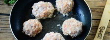 тефтели в лаваше. Шаг 5